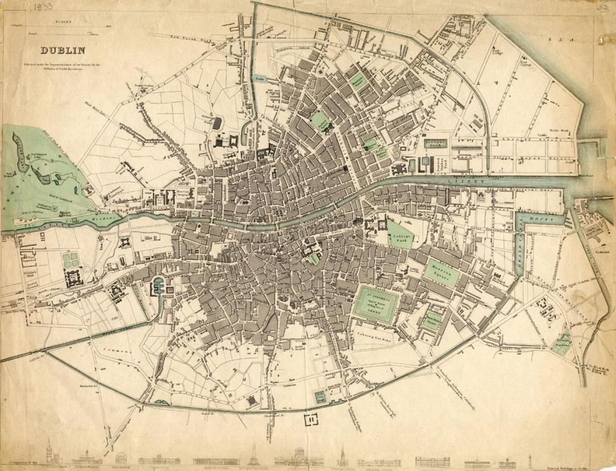 mapę w Dublinie w 1916 roku
