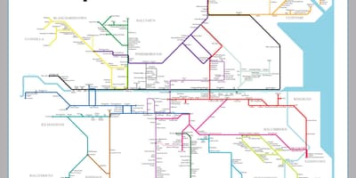 Mapa Dublin puby
