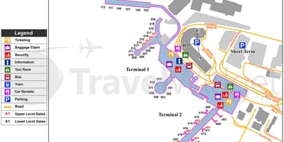 Dublin airport parking mapie